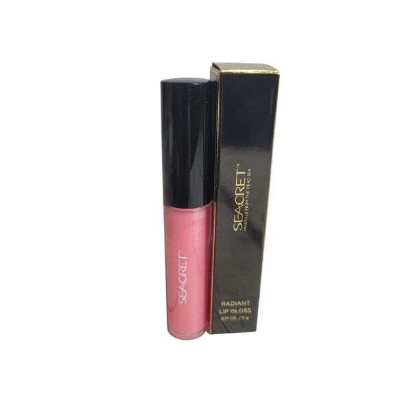 Seacret Radiant Lip Gloss Shine Pale Pink color Make Up Lips Glossy NEW - Picture 1 of 5